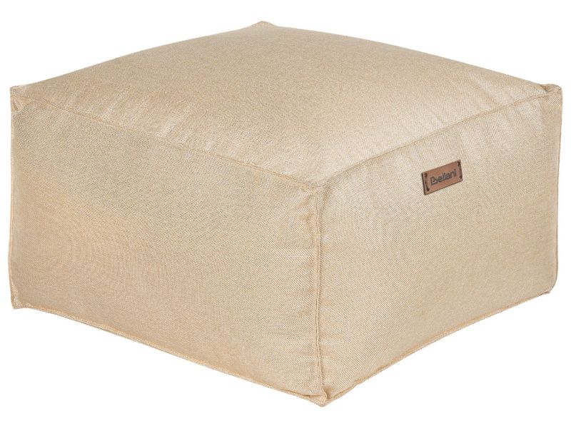 Puf Tapicerowany Mukki Jasnobeżowy 1 szt.