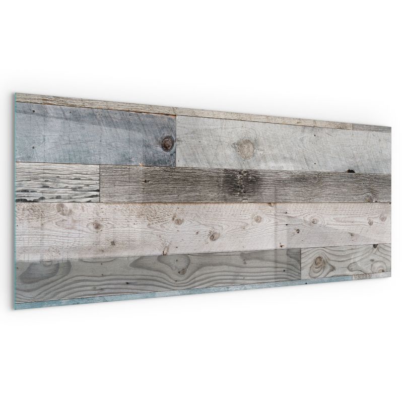 Podkładka Szklana Wallfluent 125x50 cm Prostokątna Ochrona Podłogi przed Iskrą Deski w różnych odcieniach 1 szt.