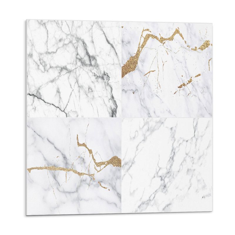 Kafelki samoprzylepne Wallfluent 30x30 cm Wzory marmurowe z subtelnymi żyłkami 9 szt.