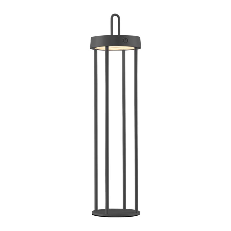 Lampa stołowa Just Light ANSELM bezprzewodowa czarna LED 1.5W 130lm Ciepła biel IP44 -1 szt.