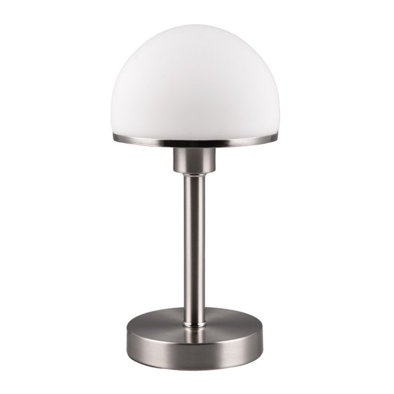 Lampa stołowa Trio Joost Ii srebrno-biała 1 x E14 x 40W IP20 wym: 39 x 19 x 19 cm metal - 1 szt.