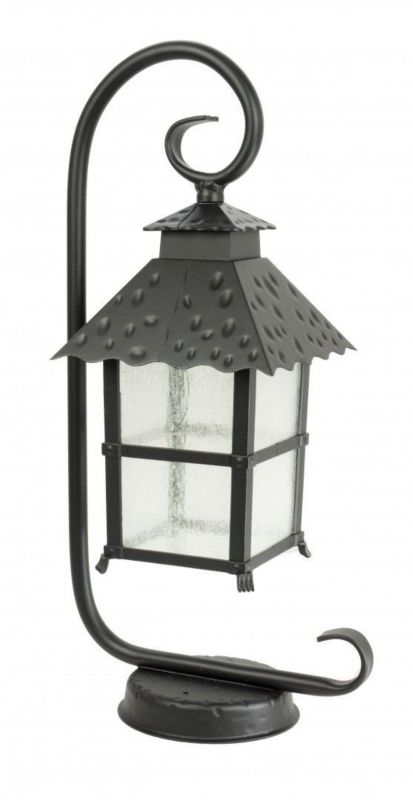 Lampa ogrodowa stojąca SU-MA Cadiz czarna 1 x E27 x IP43 wym: 53 x 18,5 x 27 cm - 1 szt.