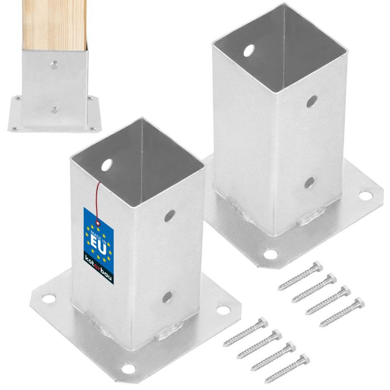 Podstawa słupa KOTARBAU przykręcana 70x70 mm 2 szt.