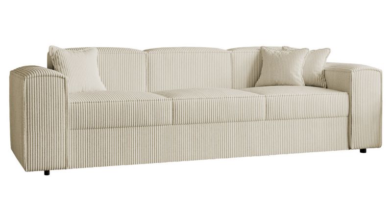 Kanapa rozkładana MIRJAN 24 Santos Sztruks waniliowy 1 szt.