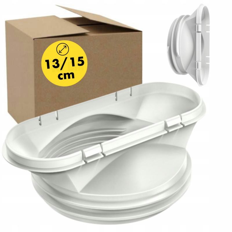 Adapter uniwersalny do rury klimatyzatora przenośnego Mission Air 13cm / 15cm 1 szt