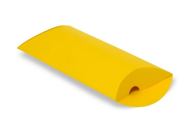 Pudełko ozdobne Neopak Poduszka 250x165x50 Żółte L 1 szt.
