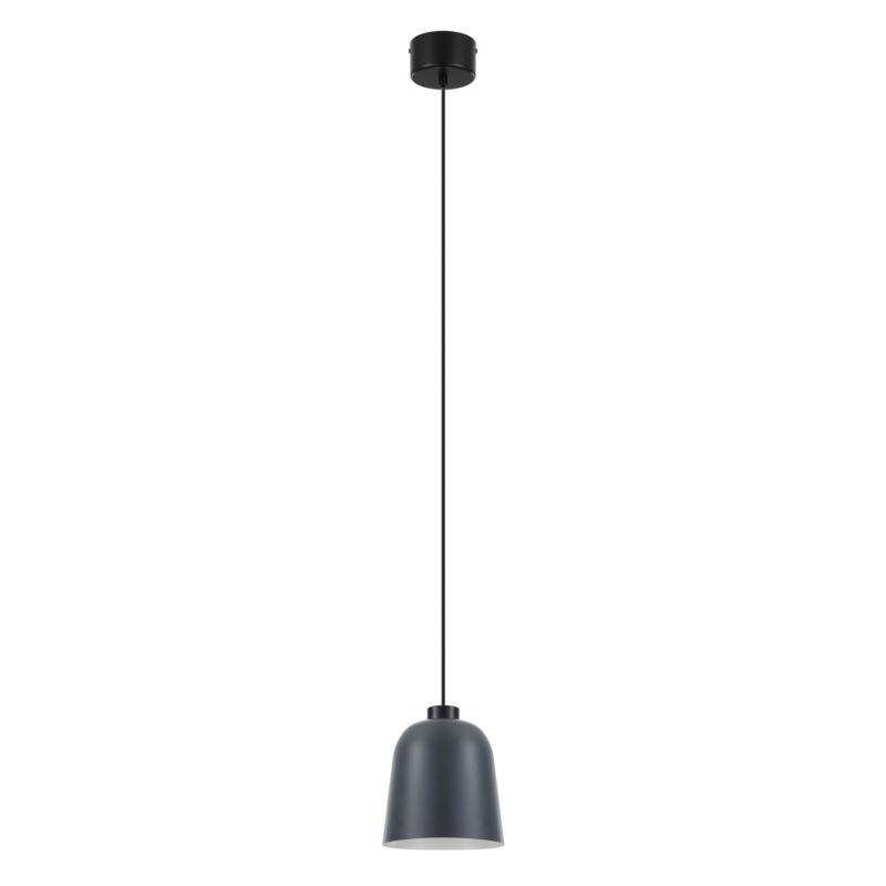 Lampa wisząca GoodHome Calume 1-punktowa E27 18 cm ciemny szary