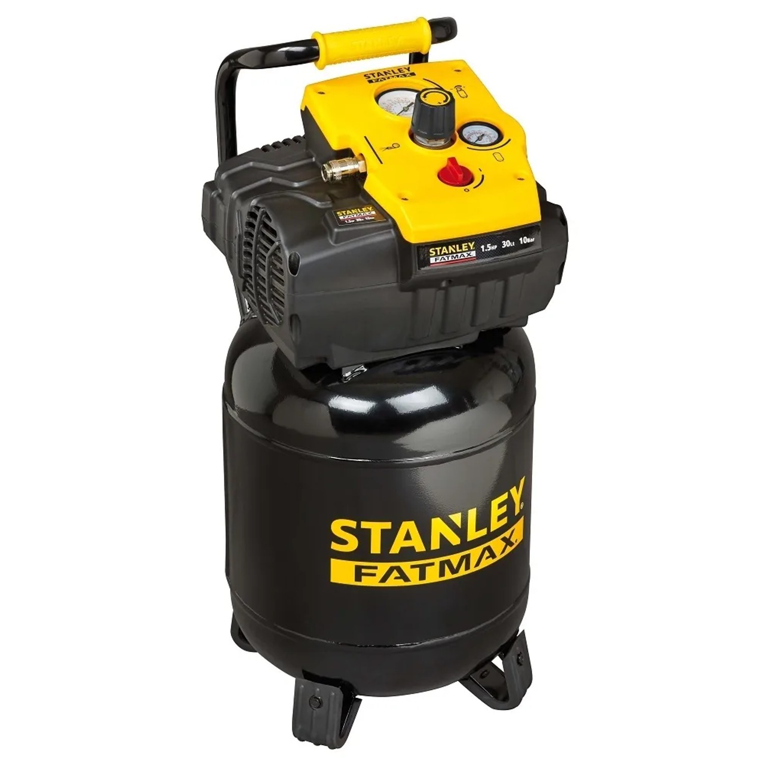 Stanley FatMax Kompresor bezolejowy pionowy 30L 10 bar