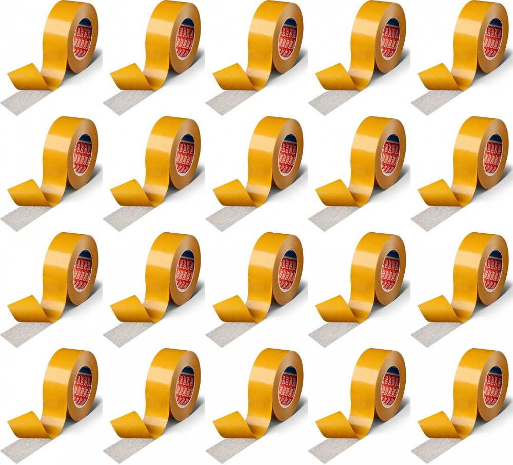 20x Taśma dwustronna Tesa, 25mm x 50m, przezroczysty