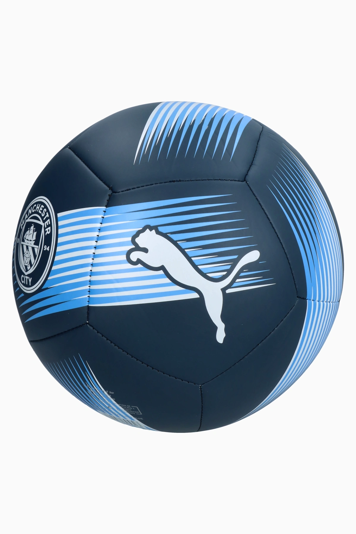 Piłka Puma Manchester City 25/26 rozmiar 5 - Granatowy