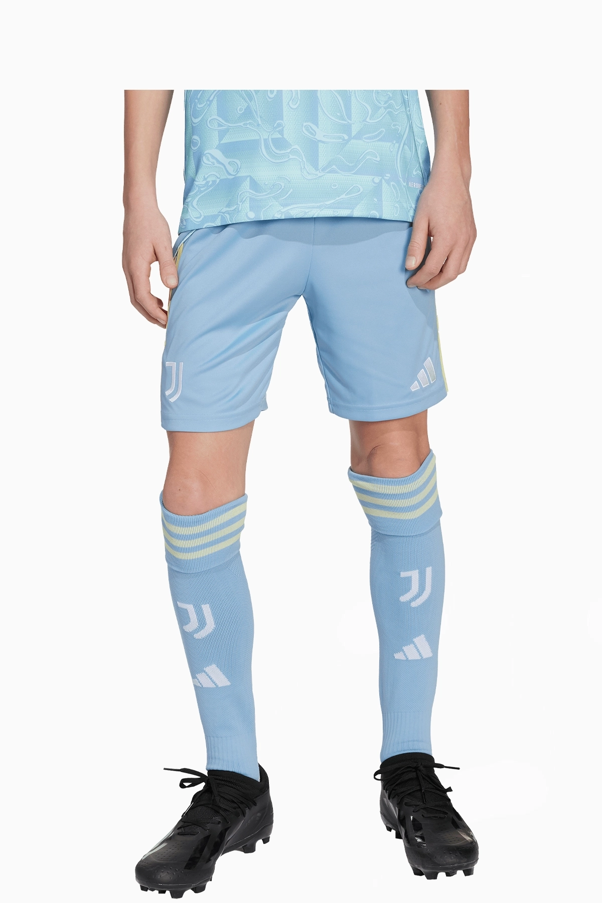 Spodenki adidas Juventus FC 25/26 Wyjazdowe Junior - Niebieski