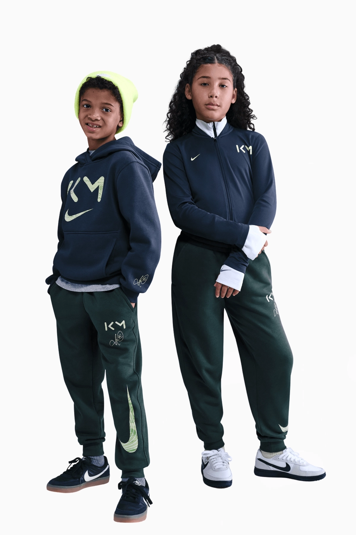 Spodnie Nike Kylian Mbappé Club Fleece Junior - Zielony