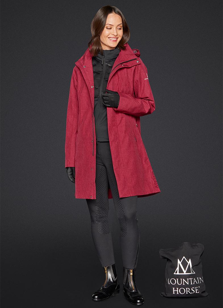 Mountain Horse Mountain Horse lekki płaszcz Felicia typu parka 24h