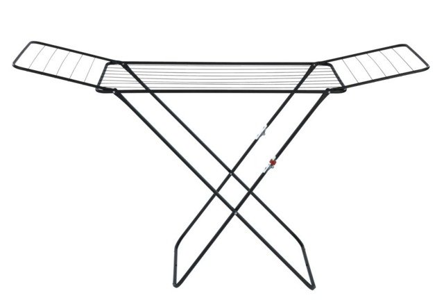 Wenko Champion suszarka na pranie 18 m stojąca czarny mat 63015100