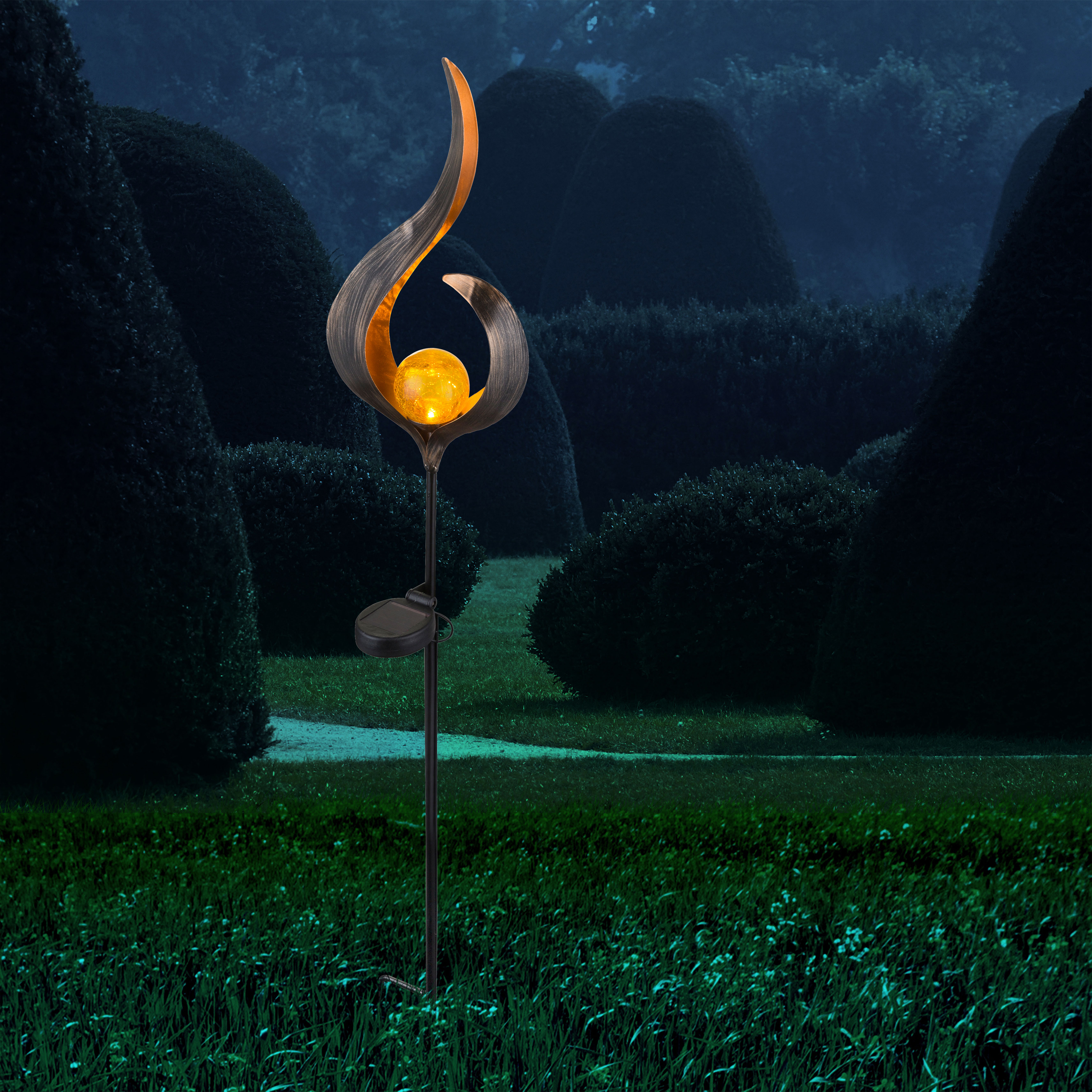 Globo Lighting Solar lampa gruntowa 1x0,06 W przezroczysta-brązowa 33465 - Wysyłka w 24h