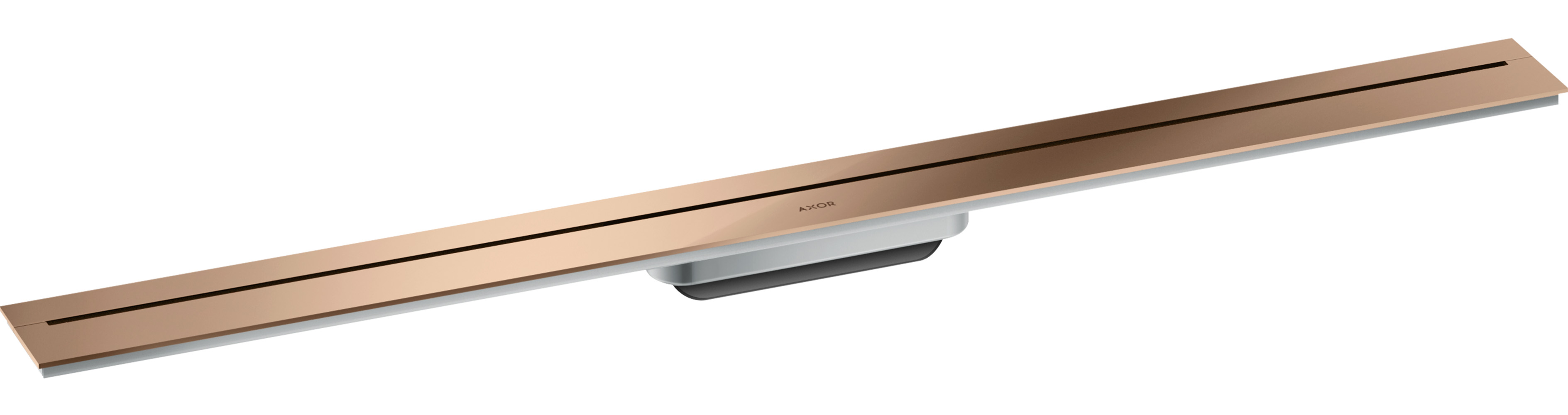 Axor Drain element zewnętrzny odpływu liniowego 100 cm czerwony złoty polerowany 42528300
