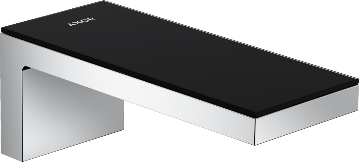 Axor MyEdition wylewka wannowa chrom/szkło czarne 47410600