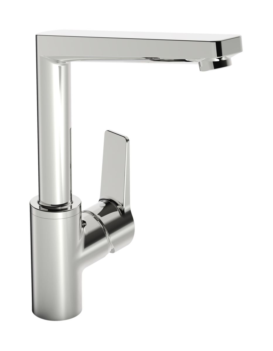 Oras Twista bateria kuchenna stojąca z uchwytem pełnym chrom 3838F