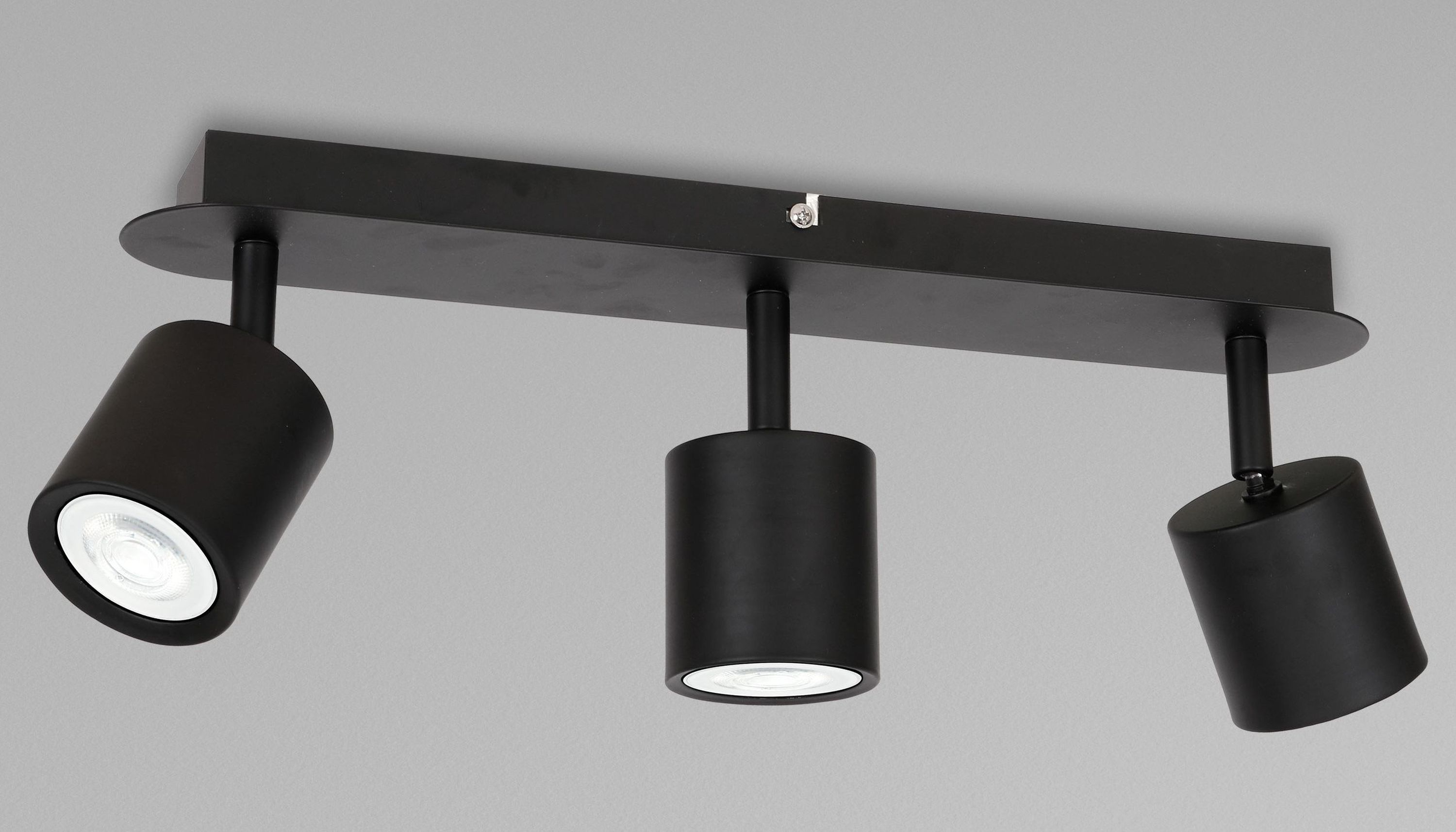 Luminex Demia lampa podsufitowa 3x8W czarna 1431