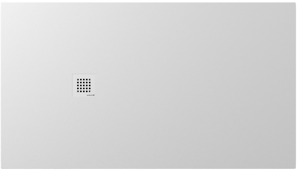 Polysan Treneca brodzik prostokątny 160x90 cm biały 84311.11