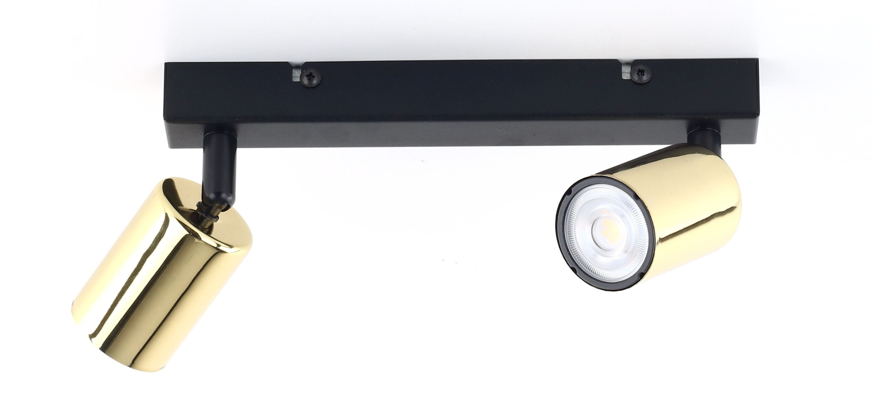 TK Lighting Top lampa podsufitowa 2x10 W czarna 5967