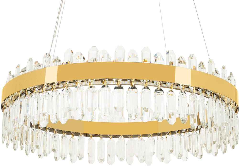 Moosee Amira lampa wisząca 1x29 W złota MSE1501100409