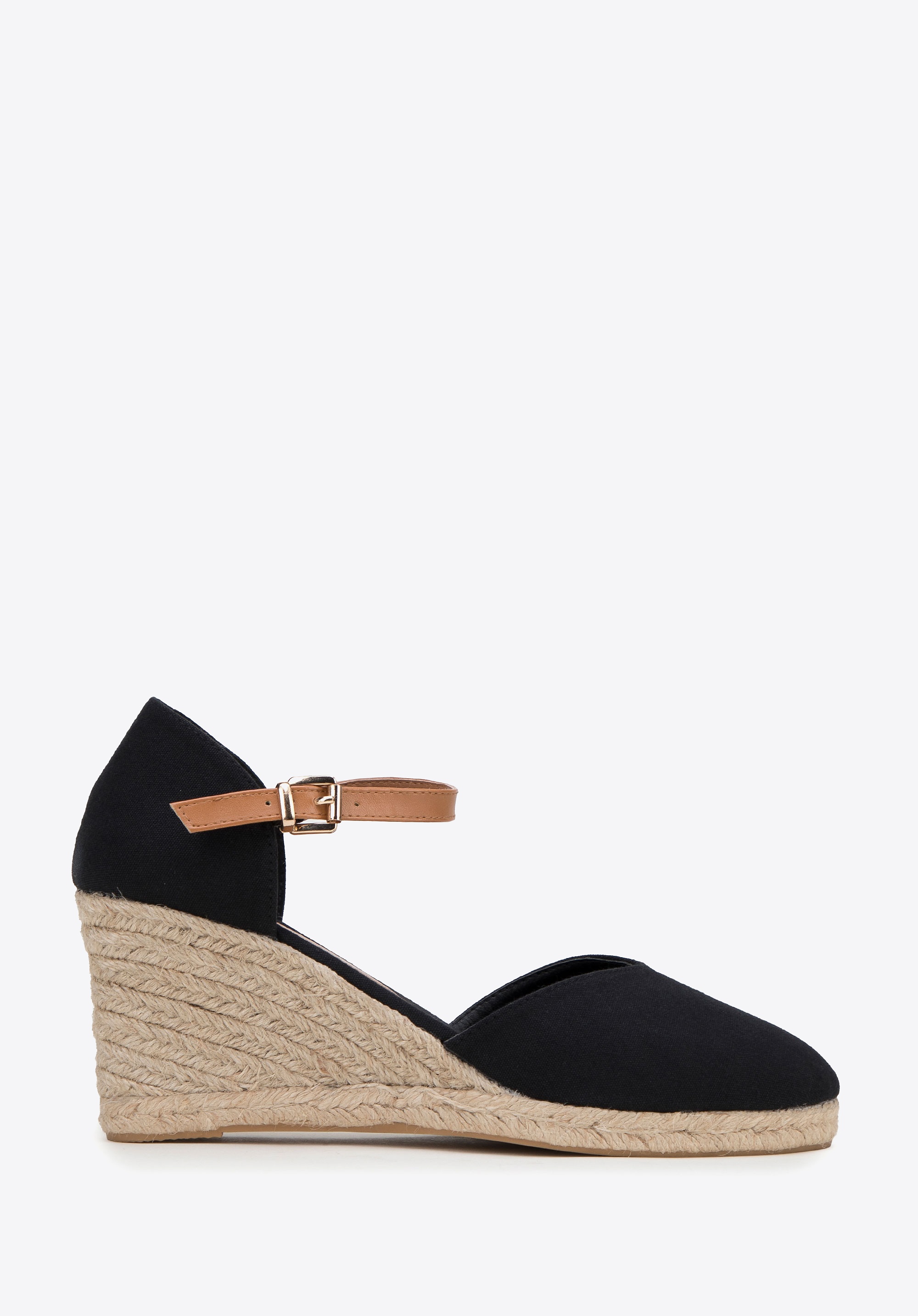 Damskie espadryle z paskiem