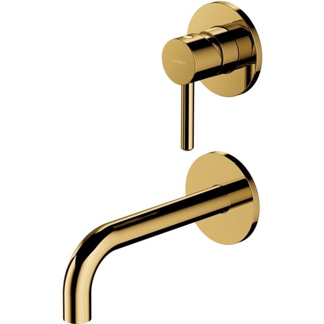 OMNIRES Bateria umywalkowa Y podtynkowa złota połysk Y1215NGL