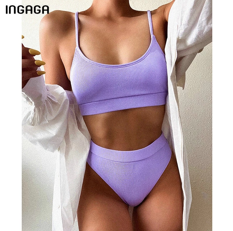 Strój kąpielowy z wyższym stanem R012