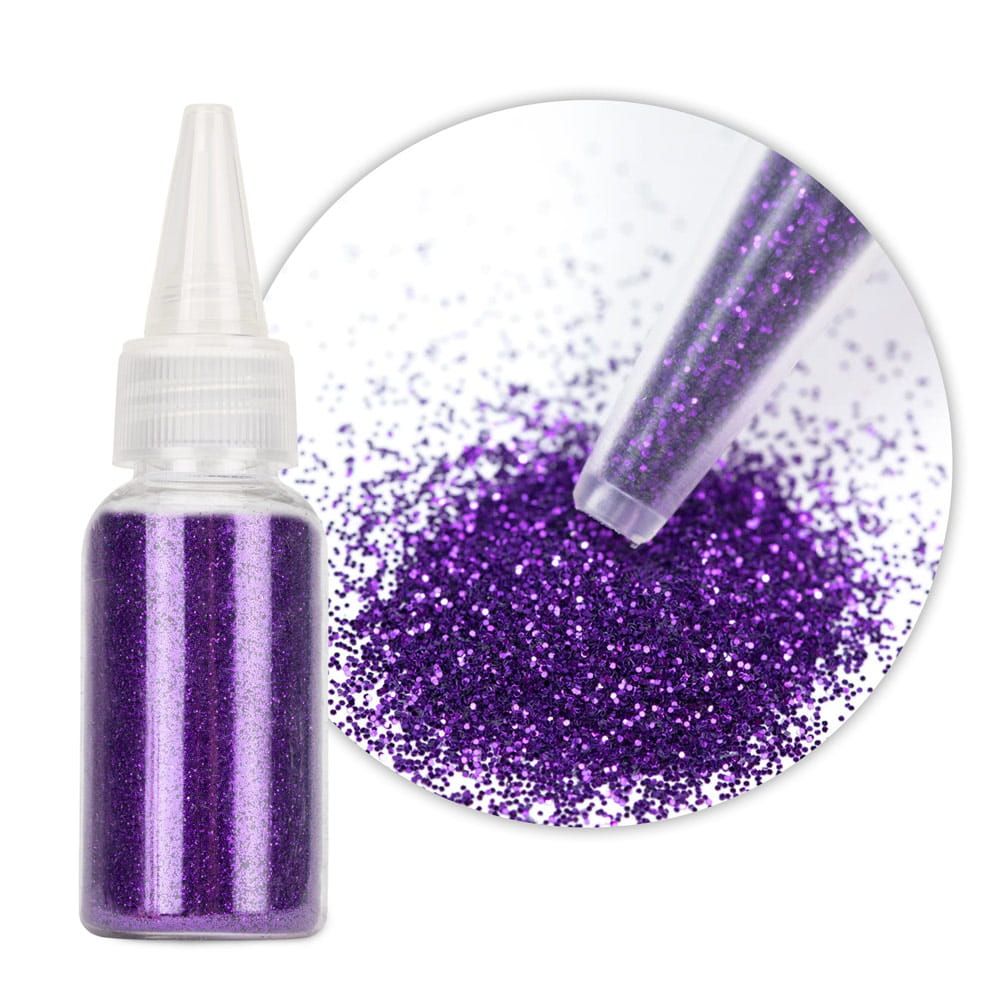 Brokat do paznokci w butelce z dozownikiem 20g Nr 16