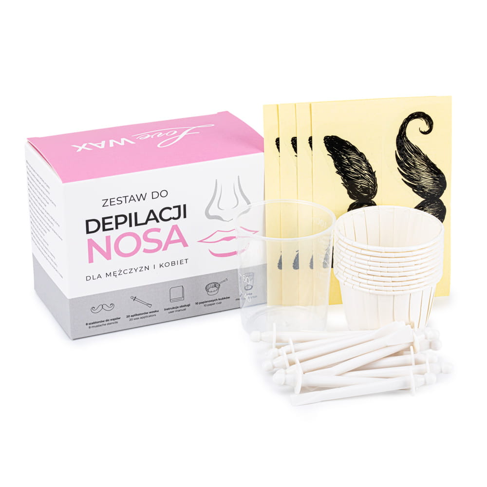 Zestaw do depilacji nosa dla mężczyzn i kobiet LoveWax