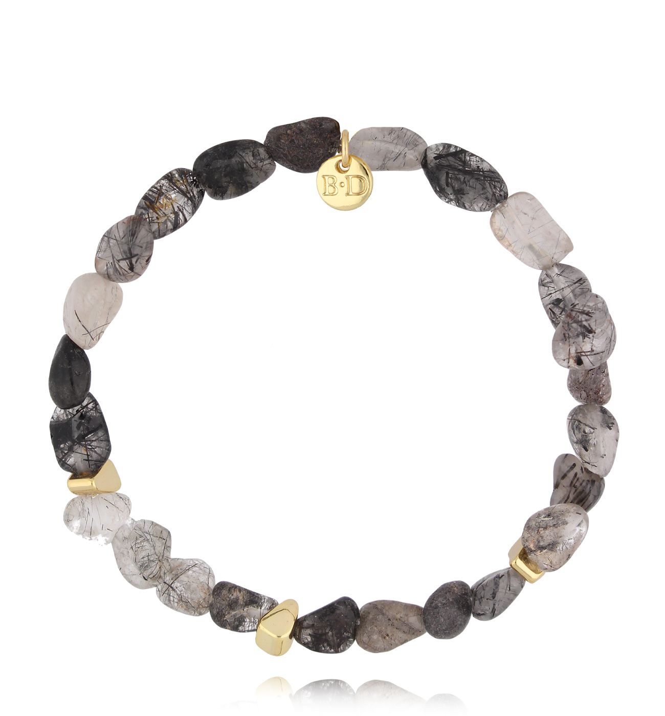 Bransoletka z kwarcami z rutylem BSC2246