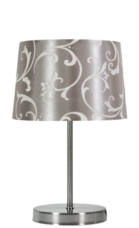 Lampa stołowa Candellux Arosa chromowana-niklowa 1 x E14 x 40W wym: 21 x 21 cm metal - 1 szt.