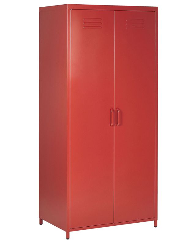 Szafa biurowa metalowa czerwona Varna 1 szt.