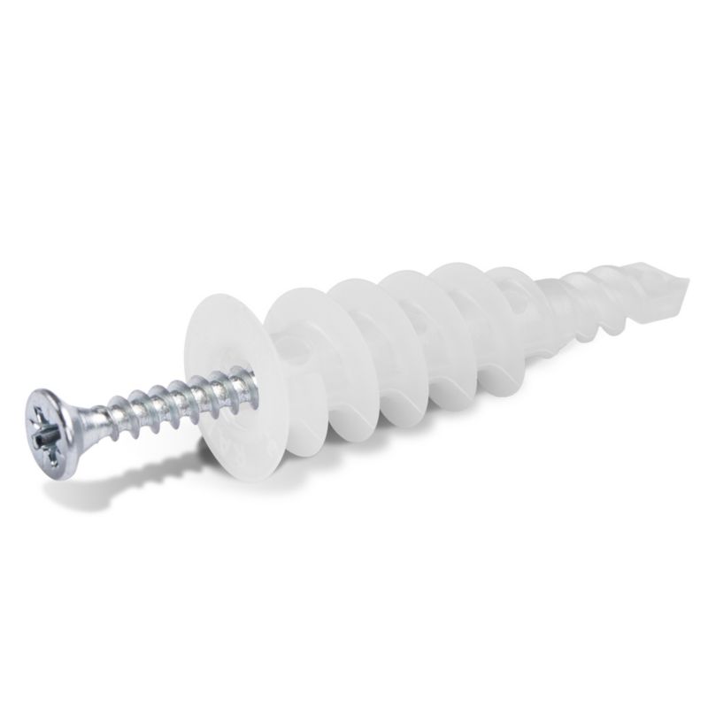 Kołek GK Rawlplug 16 x 46 mm nylonowy z wkrętem 100 sztuk