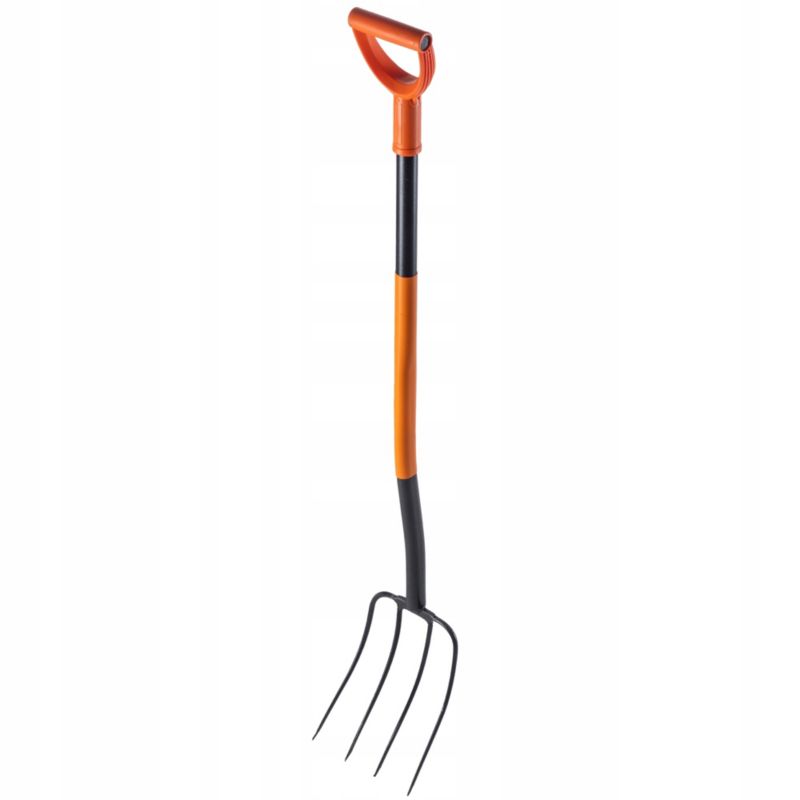 Widły Gospodarcze KADAX 4 Zębne Do Kompostu Siana metalowe Ergo 132cm 1szt.