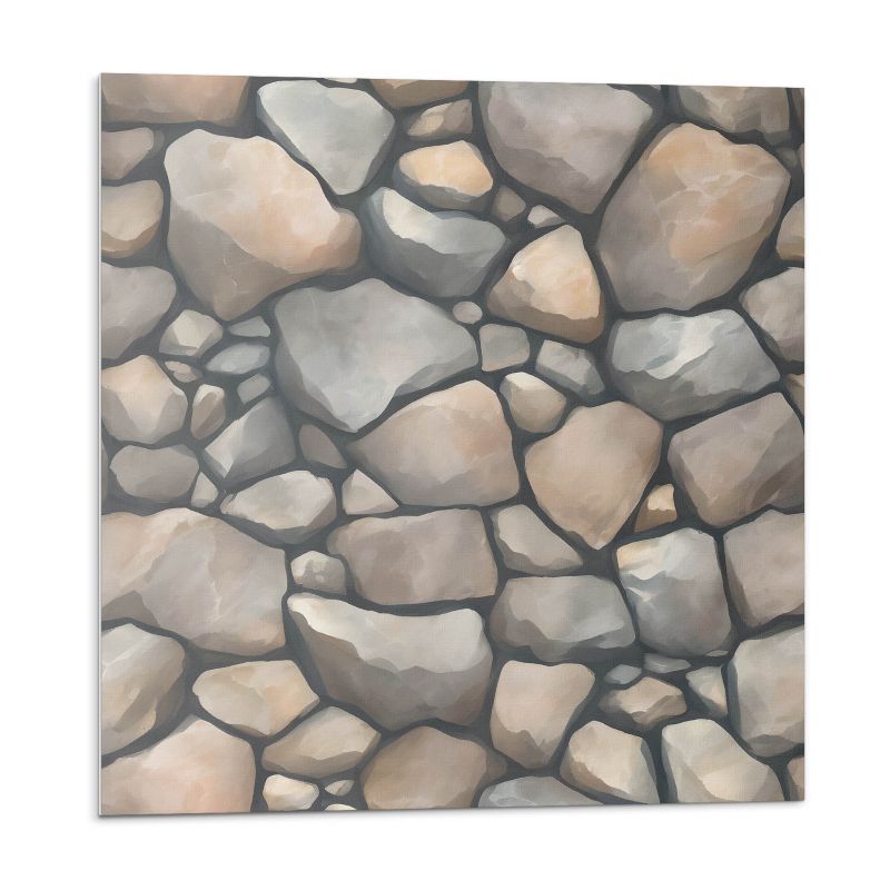 Kafelki samoprzylepne Wallfluent 50x50 cm Wzór skalnych struktur 4 szt.