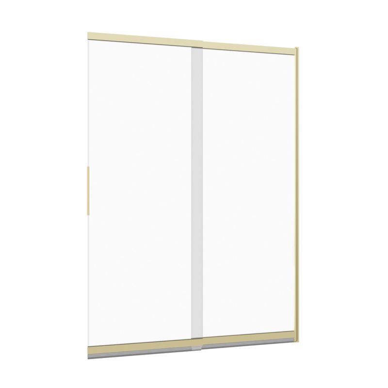 Parawan nawannowy SEVANTE 80x150 cm przesuwny dwuczęściowy MITIS złoty 1 szt.