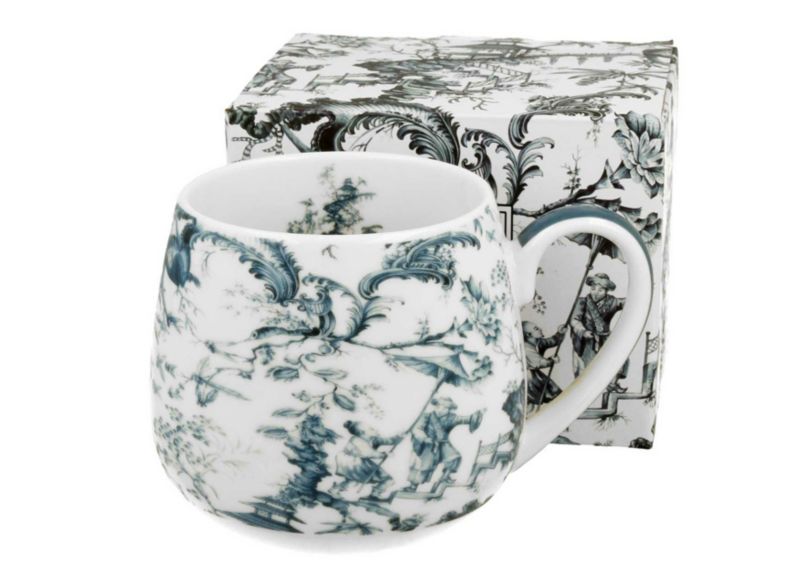 Kubek Baryłka Orient Blue DUO porcelanowy z obrazem 430 ml 1 szt.