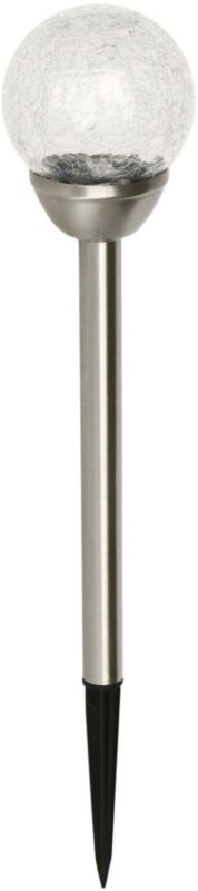 Lampa ogrodowa solarna LED Blooma 5000 K pęknięte szkło