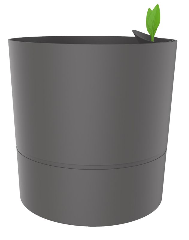 Donica Eda Aquaduo XL antracyt 35 cm