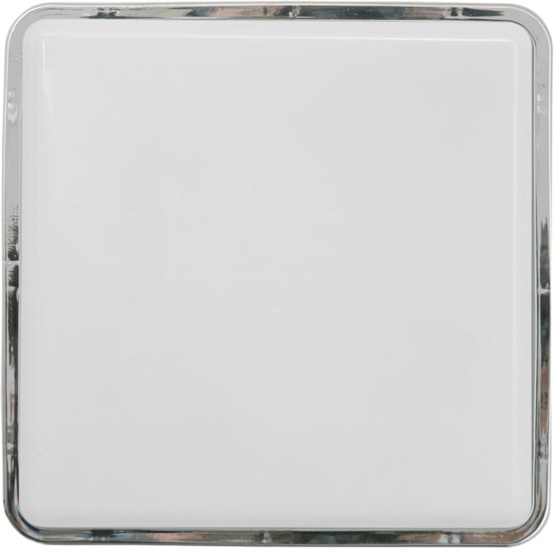 Plafon sufitowy Nowodvorski Lighting Tahoe chromowany biały 2 x E27 x 15W IP44 wym: 7 x 25 x 25 cm - 1 szt.