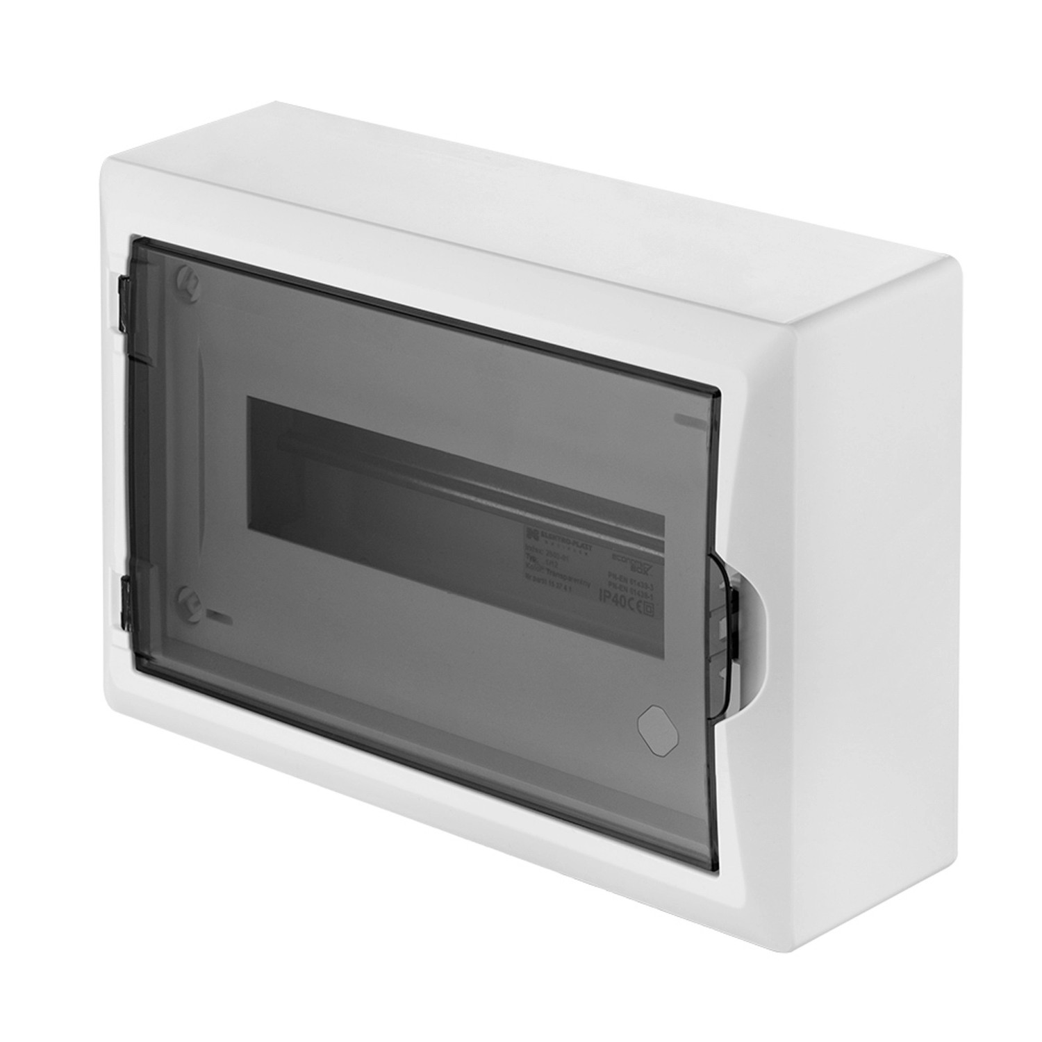 Elektro-Plast Rozdzielnia Economic natynkowa 1x12 szybka dymna