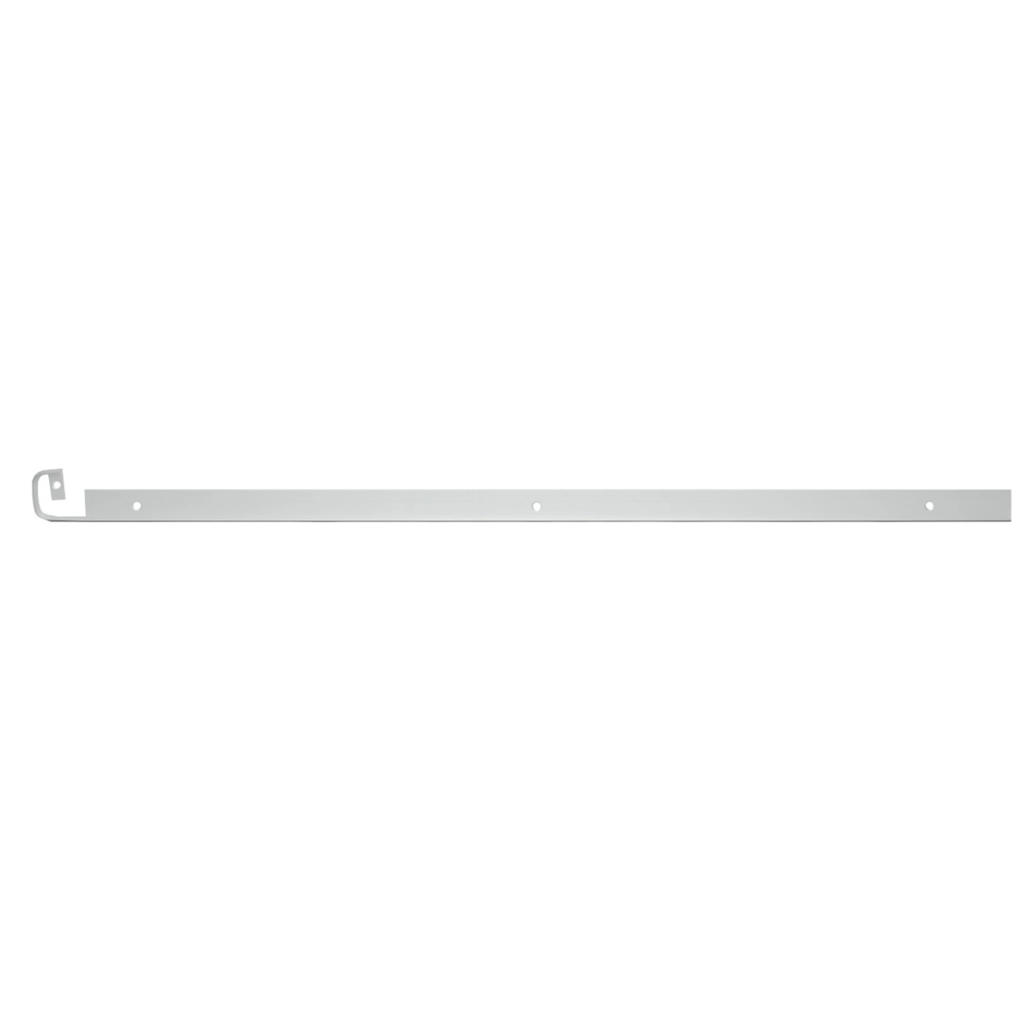 Listwa aluminiowa do blatów szczelinowa 2,8 cm x 61 cm srebrna