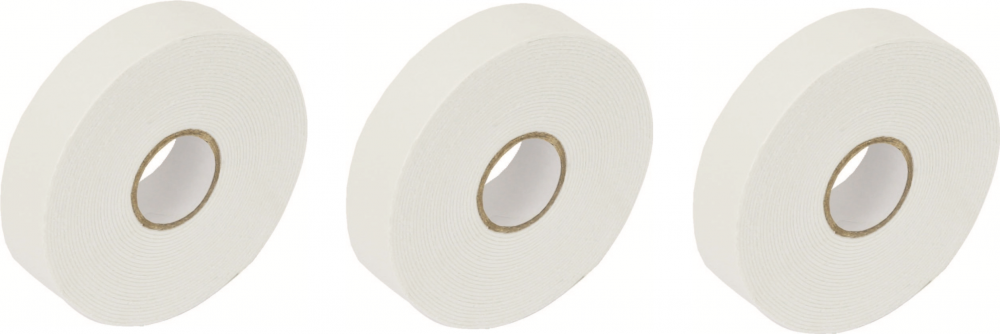3x taśma montażowa dwustronna Grand, 24mm x 3m, biały