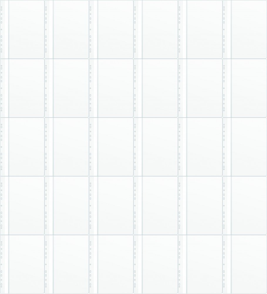 40x Skoroszyt plastikowy oczkowy Donau, A4, do 200 kartek, biały