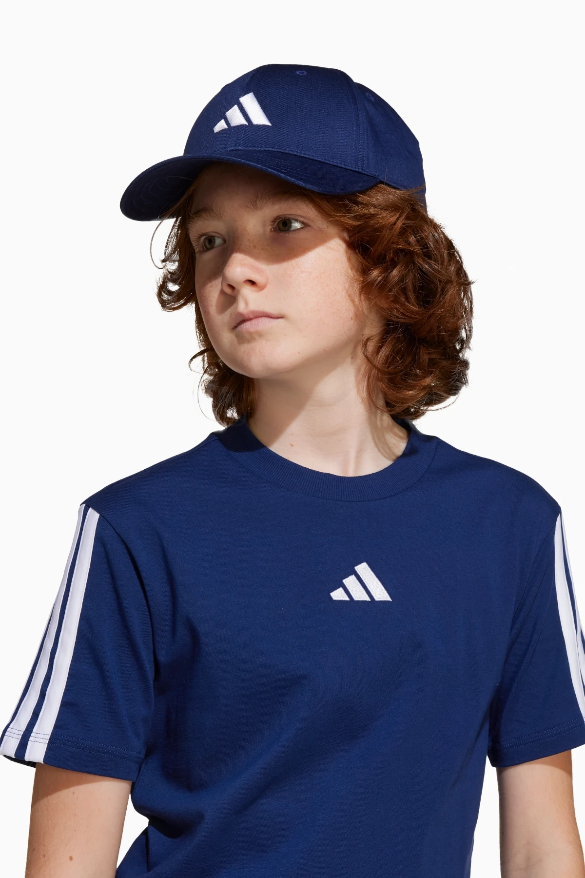 Czapka adidas New Logo Baseball - Granatowy