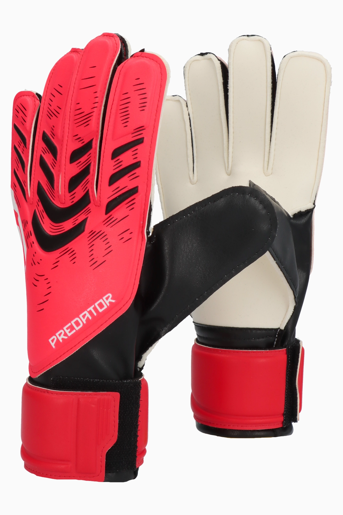 Rękawice adidas Predator Training Junior - Czerwony