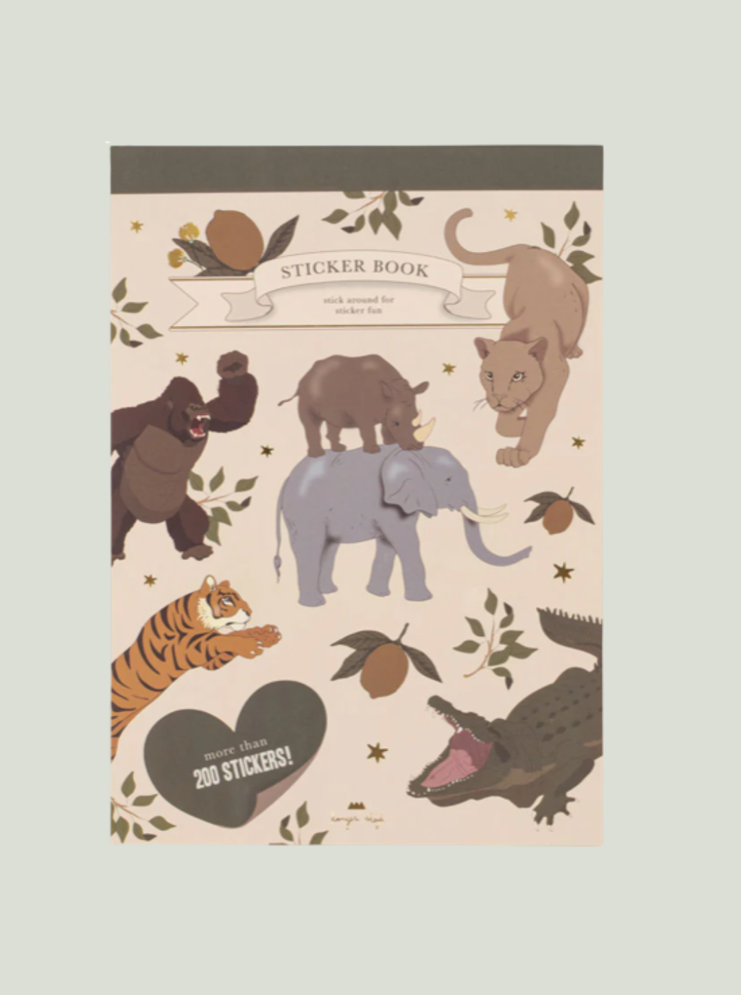 Książeczka z naklejkami TIGER Konges Sløjd