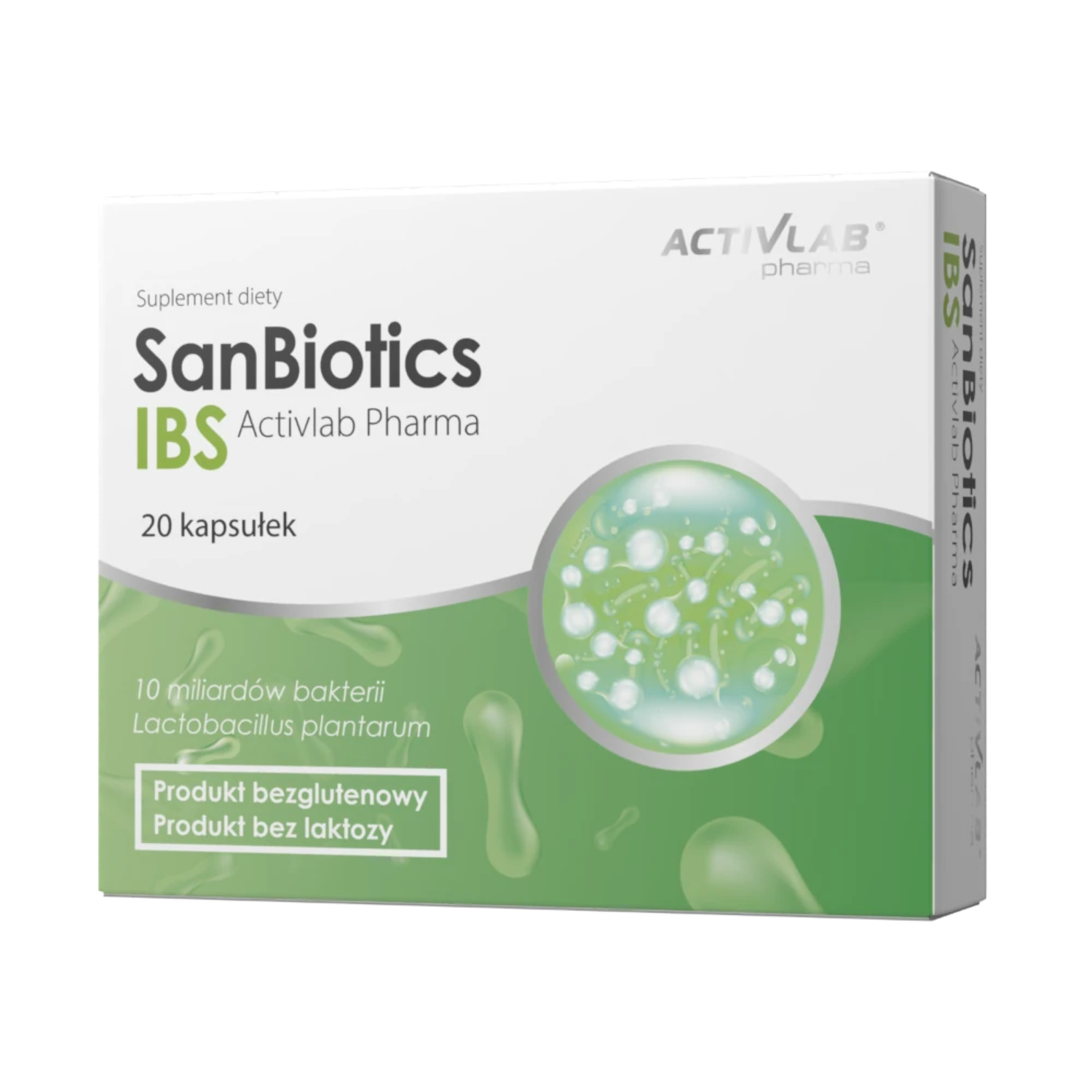 Activlab sanbiotics ibs, 20 kapsułek